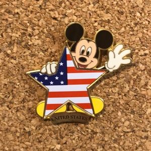 Disney: 3/$15 Mickey Flag pin